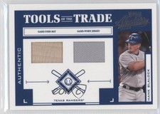 2004 Playoff Absolute Memorabilia Blue Combo Materials /250 Hank Blalock #TT-56