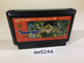 DRAGON QUEST III 3 Game Guide Book Japan Famicom NES NINTENDO JUMP WARRIOR  ART