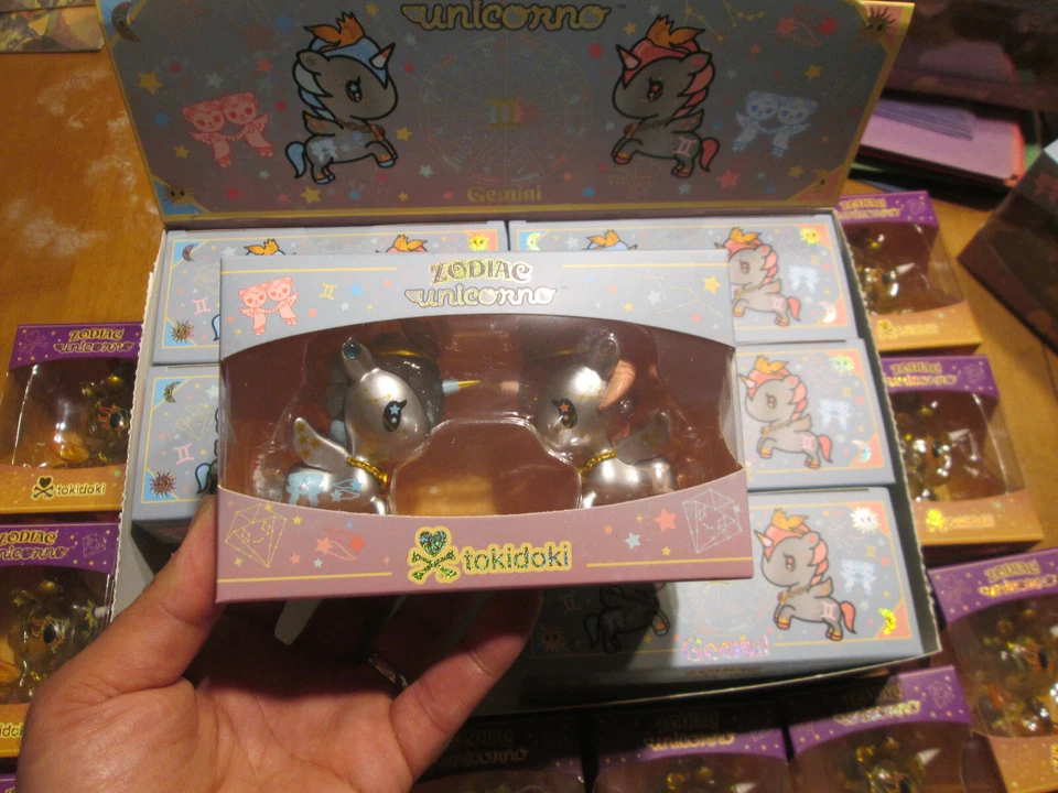 Gemini Zodiac Unicorno 2-pack Vinyl Figure by tokidoki
