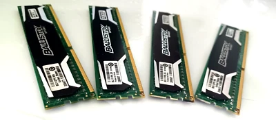 RAM Crucial Ballistic Sport 32GB DDR3  4X8GB 240Pin 1600 MHz (PC3-12800) - Image 1 of 2