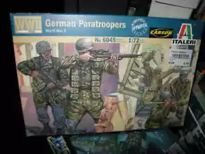 1:72 Paracaidistas alemanes italianos Segunda Guerra Mundial n.o 6045 en embalaje original - Imagen 1 de 1