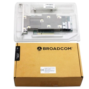 Broadcom 05-50011-02 MegaRAID 9460-8i 12G SAS/SATA/NVMe Tri-Mode RAID Controller - Picture 1 of 3