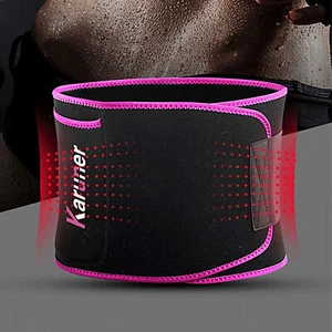 Lumbar Band Protective Comfortable Sports Back Support Brace Belt Lightweight - Picture 1 of 14