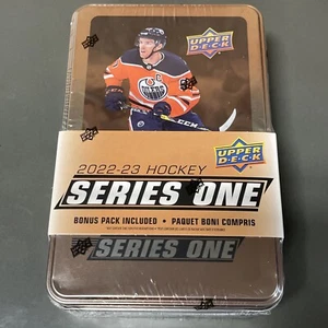 2022-23 Upper Deck Series 1 Hockey Tin (FACTORY SEALED) - Picture 1 of 3