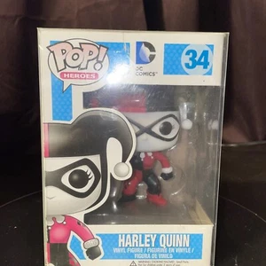 Funko Pop! DC Heroes - HARLEY QUINN #34 - DC Comics - with Protector - Imagen 1 de 3