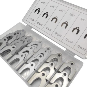 144pc Camber Caster Shim kit Auto Alignment Body Leveling Metal Shims Assortment - Picture 1 of 11