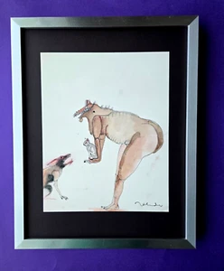 FRANCISCO TOLEDO | SIGNED LIMITED EDITION FRAMED PRINT FROM OAXACA MEXICO - Picture 1 of 4