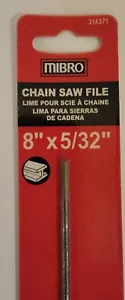 10 Pack 8" X 5/32" Chain Saw Files Mirbo With 60 Years Of Quality - Picture 1 of 11
