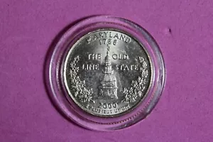 2000 P Maryland State Quarter #M21911 - Picture 1 of 2