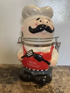 Kitchen Canister Bon Appetite Chef - Picture 1 of 7