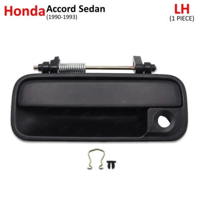 Front Left Outside Outer Door Handle Fits Honda Accord Sedan 1990 - 1993 Foto 1 de 4
