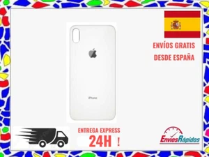 Tapa trasera cristal cubre batería Iphone XS BLANCO SIN LENTE envio 24/48 h - Imagen 1 de 1