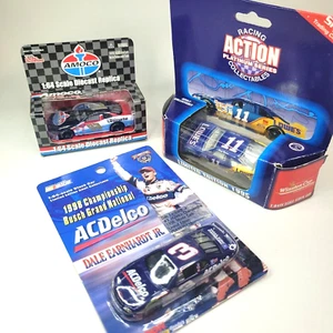 LOTTO AUTO 1:64-3-Earnhardt Jr Bodine NASCAR pressofuso AMOCO 1995 1998 1999 MOC come nuovo* - Foto 1 di 11
