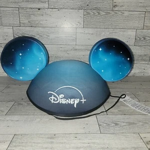 D23 2024 Disney Expo Disney+ Disney Plus Ears Mouse Ears Mickey Hat Sky Blue - Picture 1 of 5