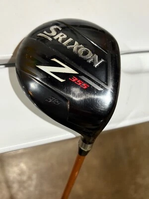 Srixon Z355 3 Wood Cleveland Launcher Gold 65G A Flex Shaft Senior 15 Degree - Image 1 of 4