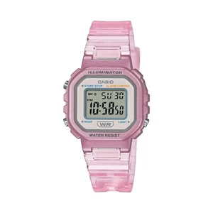 Casio Digital Quartz LA-20WH-4A Women's Ladies Petite Size Resin Watch PINK - Picture 1 of 1