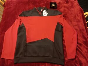 Star Trek TNG Captains Shirt And Insignia