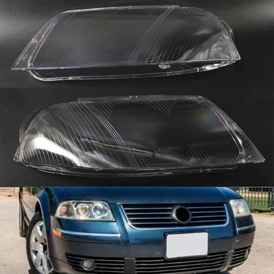 1 par de cubiertas de lente de faro transparente para Passat B5.5 Volkswagen 2000-2005 Foto 1 de 4