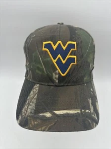 West Virginia Mountaineers EPIC HEADWEAR Camo Strapback Hat NCAA - Picture 1 of 11