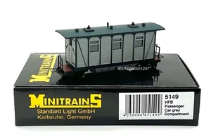 Coche de pasajeros HOn30/HOe MinitrainS 5149 HFB tren zanja alemán nuevo en caja 009 autobús - Imagen 1 de 24