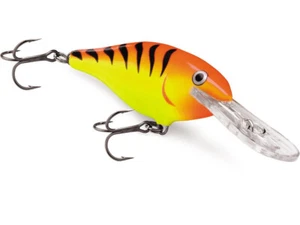 NEUF 2025 Rapala Shad Rap 8cm 11g Flottant Leurre Poisson nageur Balsa COULEURS - Photo 1/13