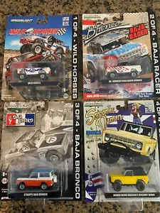 1/64 GREENLIGHT BRONCO SET BAJA WILD HORSES BC BAJA SCREAMIN DEMON - Picture 1 of 6