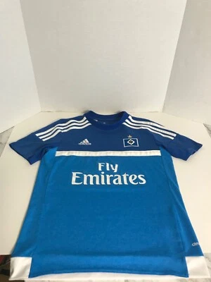 Adidas Fly Emirates Hamburg SV Soccer Jersey Shirt 11-12Years Youth Medium - Image 1 of 4