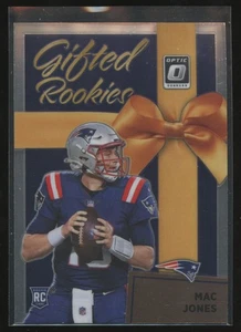 Donruss Optic Gifted Rookies 2021 Mac Jones novato New England Patriots #GR-6 - Imagen 1 de 2
