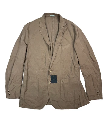 Abrigo Blazer Colección Peter Millar 42R Nuevo con Etiquetas Mezcla de Lino Taupe Precio de venta sugerido por el fabricante 700 USD Foto 1 de 4