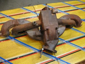 1937-8 Packard SIX cyl Intake/ Exhaust Manifold set. - Picture 1 of 6