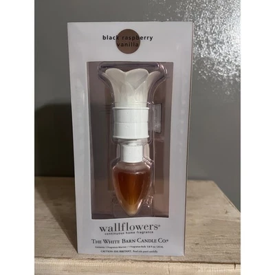 The White Barn Candle Wallflowers Black Raspberry Vanilla Frag Warmer Plug Set - Image 1 of 2