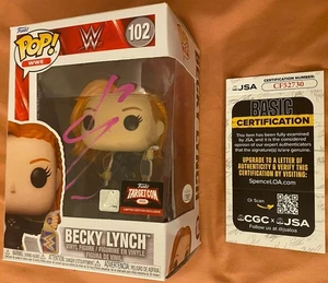 Becky Lynch Signed WWE Funko Pop 102 Target Con Exclusive Autograph w/ JSA COA - Picture 1 of 9