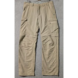 K-Way Convertible Cargo Wanderhose Herren 34 x 31 khaki UPF 40 schnelltrocknend Utility - Bild 1 von 9