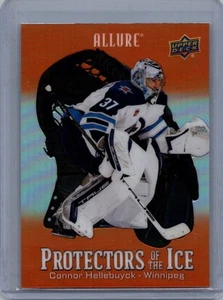2024-25 Upper Deck Allure #PI-12 Connor Hellebuyck Protectors of the Ice Orange - Picture 1 of 2