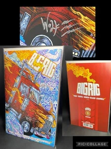 BIG RIG #1 | SIGNED MARIA WOLF COLOR VARIANT | SDCC POST MALONE | FREE SHIPPING - Picture 1 of 4