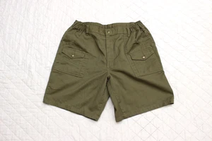 Boy Scouts of America mens size 38 olive green flex wasit cargo shorts - Picture 1 of 10