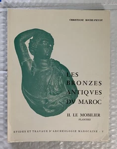 Les Bronzes Du Maroc II. Le Mobilier Planches 1976 French Text pb Morocco - Picture 1 of 12