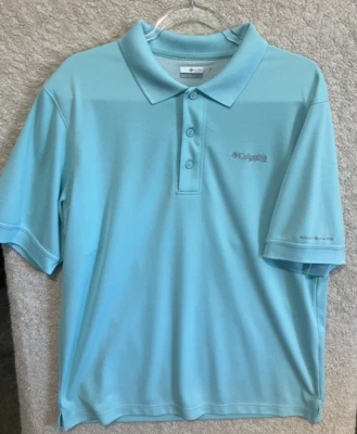 Columbia PFG Omni-Shade Performance Camisa Polo de Pesca Ventilada Manga Corta Grande Foto 1 de 4