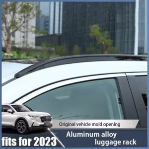 2Pcs Aluminum Roof Rail Rack Side Roof Rail Bars Fits for Honda CRV CR-V 2023 - Foto 1 di 8