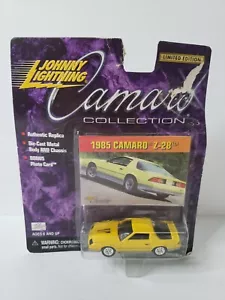 Johnny Lightning LE Camaro Collection 1985 Camaro Z-28 Yellow Limited Edition - Picture 1 of 6