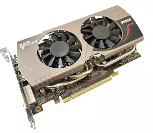 MSI R7850 Twin Frozr III 2gd5/oc AMD Radeon HD 7850 Graphics Card - Picture 1 of 3