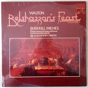 scottish national orchestra BELSHAZZARS FEAST gibson LP VINYL sealed shrink tear - Imagen 1 de 1