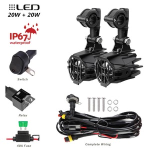 LED Motorrad Nebelscheinwerfer Zusatzscheinwerfer 40W Für BMW R1200GS F800GS