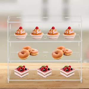 3 Tiers Acrylic Display Case for Action Figure Funko Pop Lego Collectibles Toys - Picture 1 of 17