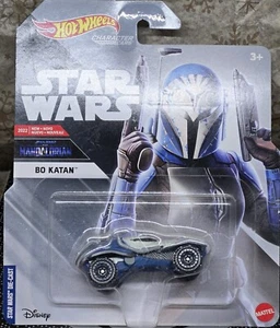 Hot Wheels Star Wars Bo Katan The Mandalorian 2022 Charakter Auto  - Bild 1 von 7
