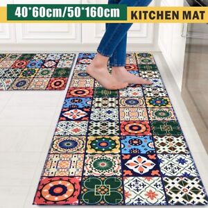 Large Non Slip Rugs Long Hallway Kitchen Runner Carpet Washable Door Floor Mats