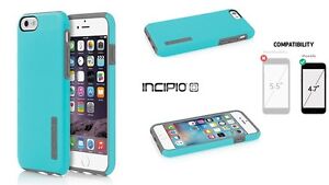 NEW INCIPIO DUALPRO Blue HARD SHELL CASE COVER FOR 4.7" IPHONE 6 IPH-1179-BLUGRY