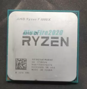 AMD Ryzen 7 1800X Socket AM4 8-core 3.6GHz ~4.0GHz 95W CPU Processor R7 1800X - Picture 1 of 3