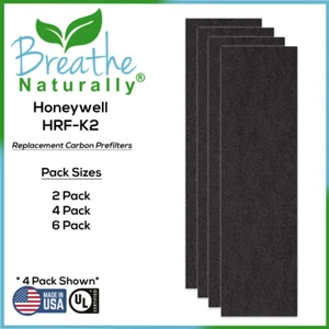 Replacement Carbon Pre-Filters for Honeywell HRF-K2 & HFD Series Air Purifiers - Picture 1 of 7