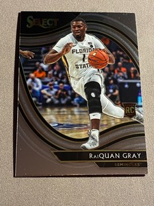 RaiQuan Gray 2021-22 Panini Chronicles Draft Picks Select #300 RC Florida State